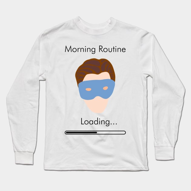 Loading Morning Routine Long Sleeve T-Shirt by qqqueiru